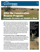 After the Conservation Reserve program: Economic Decisions with Wildlife in Mind