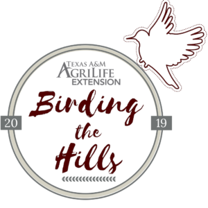 Texas A&M AgriLife Extension’s Birding the Hills will run Oct. 7-11.