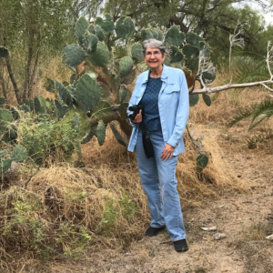 Connie Hoke, volunteer birder for Birding the Border